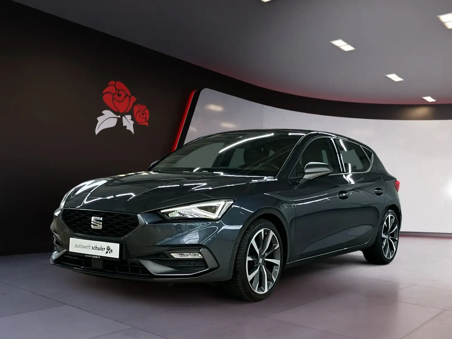 SEAT Leon 1.5 TSI FR AHK Pano LED Navi PDC Rfk Gris - 2