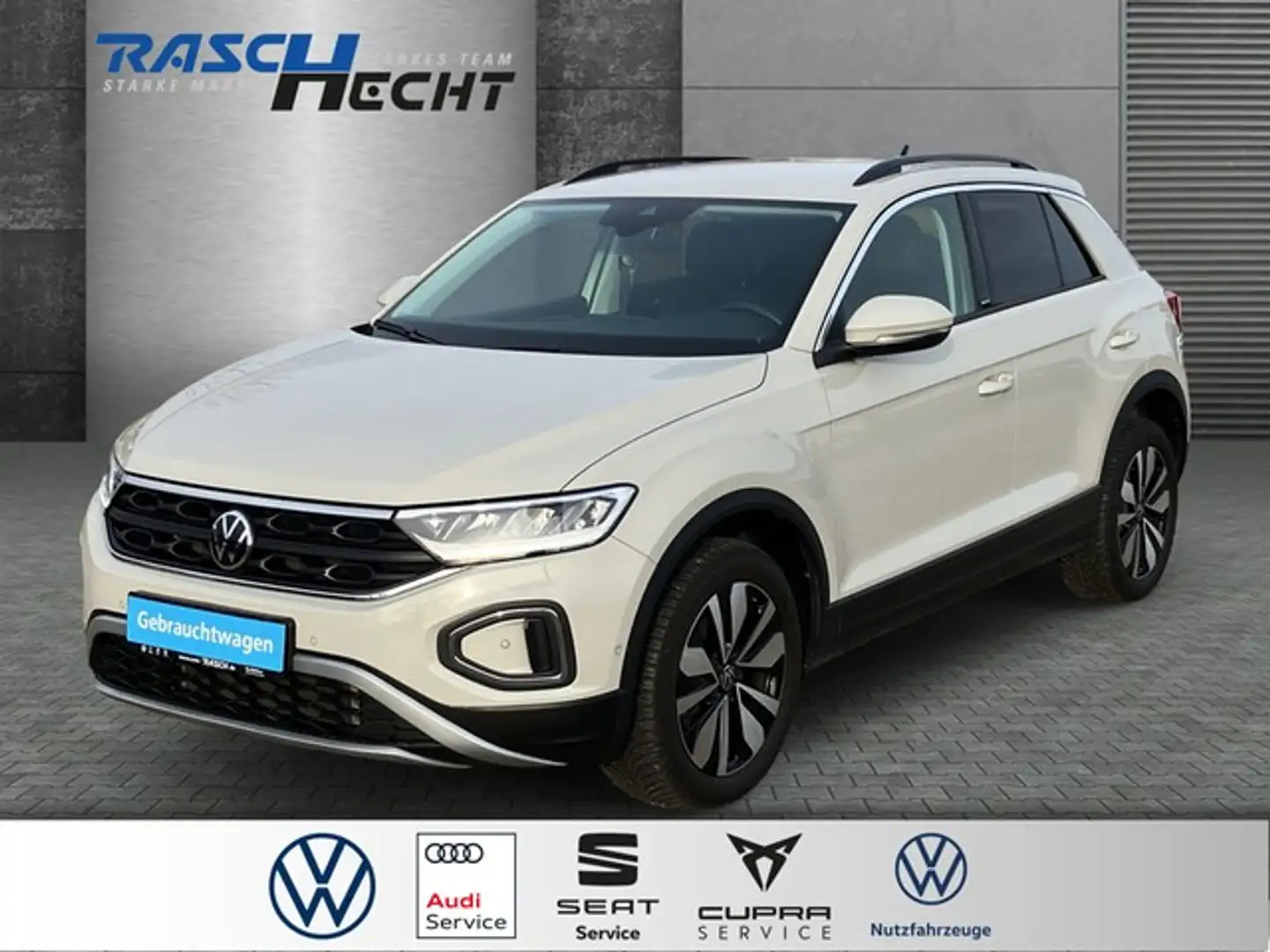 Volkswagen T-Roc Move 1.5 TSI*AHK*LED*NAVI*SHZ* Grau - 1