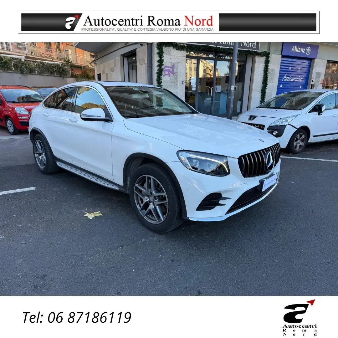 Mercedes-Benz GLC 250 Coupe d Premium 4matic auto Bianco - 1