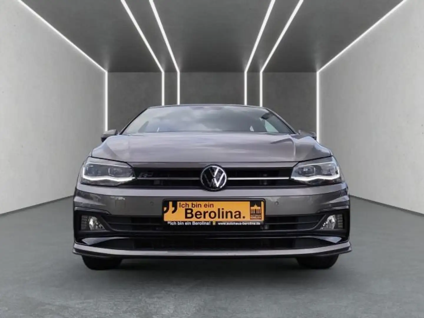 Volkswagen Polo 1.0 TSI R Line DSG *NAVI*R-CAM*ACC*LED* Szürke - 2
