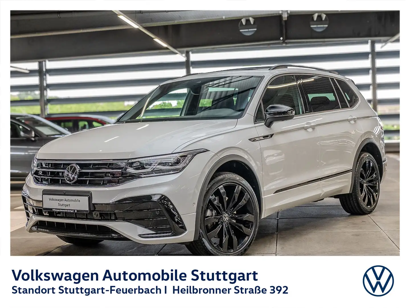 Volkswagen Tiguan Allspace R-Line 2.0 TDI DSG Navi Kamera Schwarz - 1