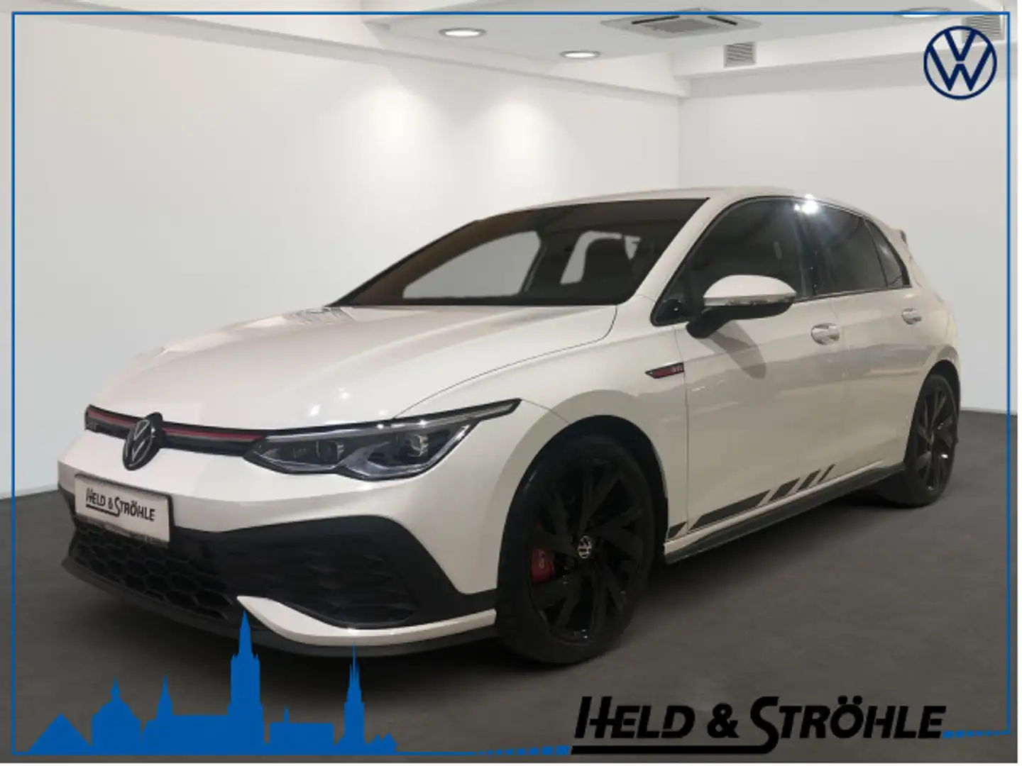 Volkswagen Golf GTI Clubsport 2.0 TSI DSG LED+ NAV ACC 18" Weiß - 1
