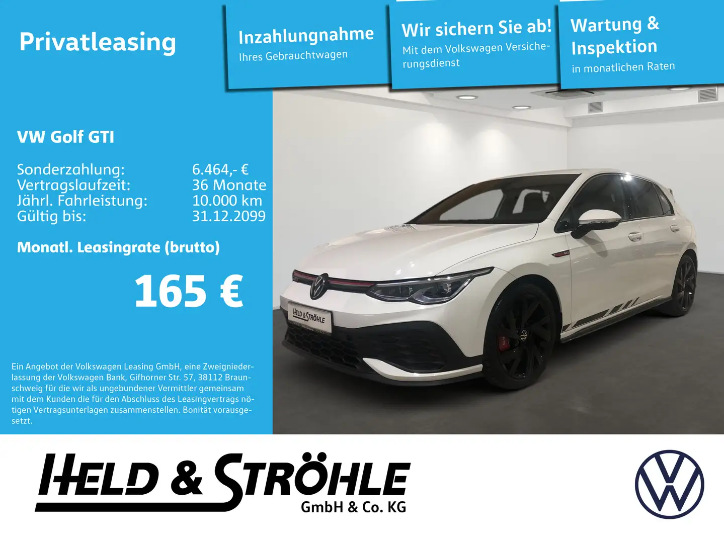 Volkswagen Golf GTI Clubsport 2.0 TSI DSG 18 ACC LED+ NAVI Weiß - 1