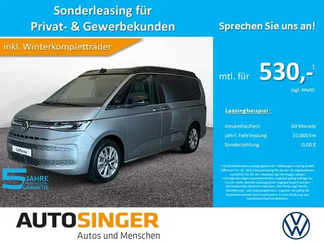 Volkswagen T7 California Beach eHybrid DREHSITZ*AHK*CAM*WR