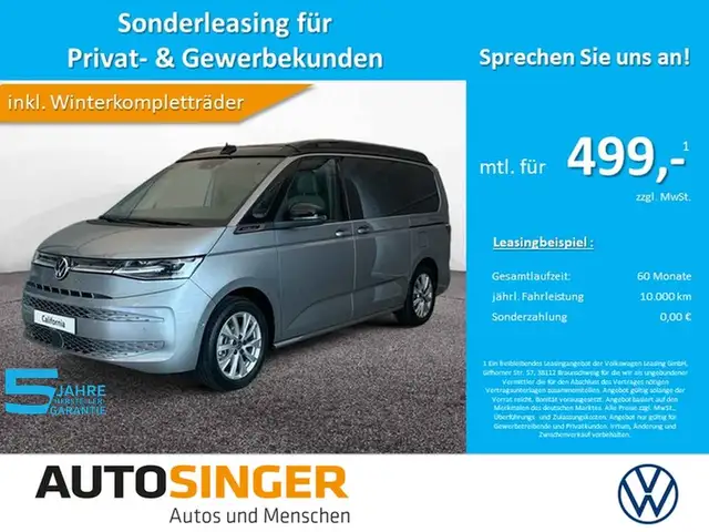 Volkswagen T7 California Beach eHybrid DREHSITZ*AHK*CAM*WR