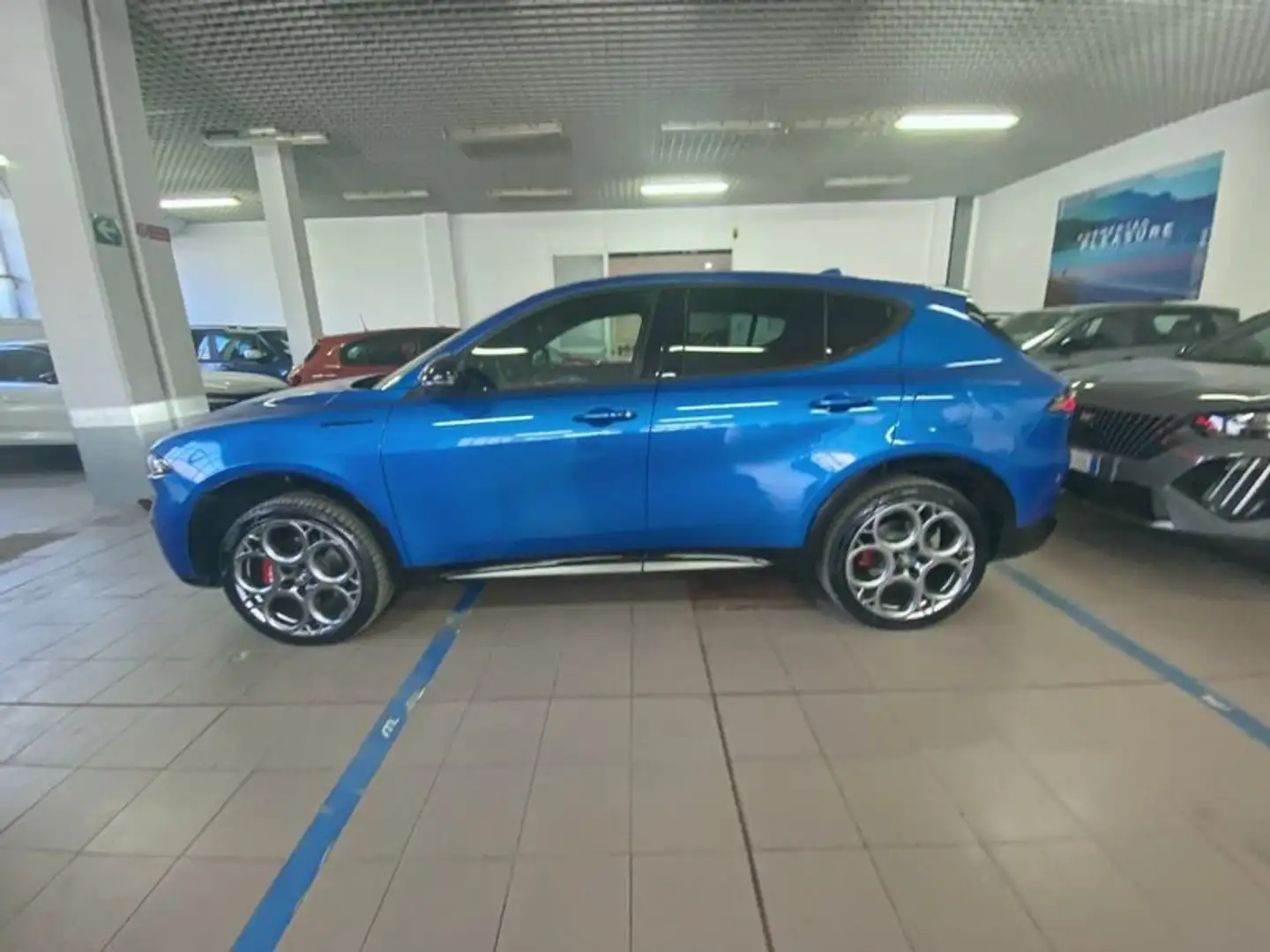 Alfa Romeo Tonale 1.3 280cv Plug in Hybrid AT6 Speciale Q4 Blu/Azzurro - 2