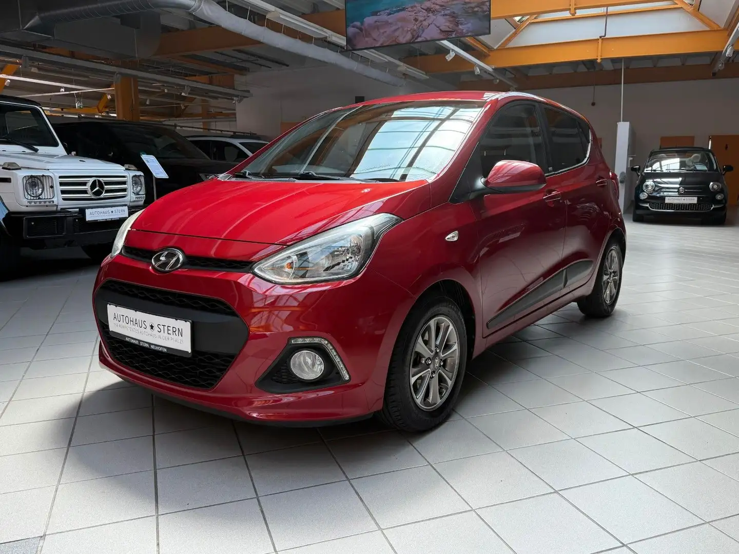 Hyundai i10 Passion|SHZ|LHZ|Scheckheftgepflegt|Isofix Rouge - 2