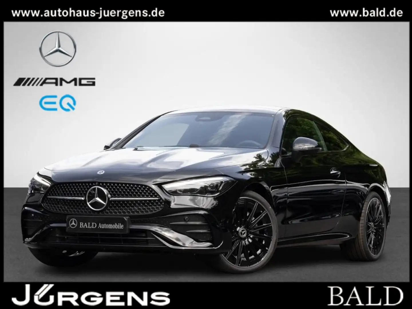 Mercedes-Benz CLE 220 d Coupé AMG/LED/Pano/360/Memo/Night/20" Schwarz - 1