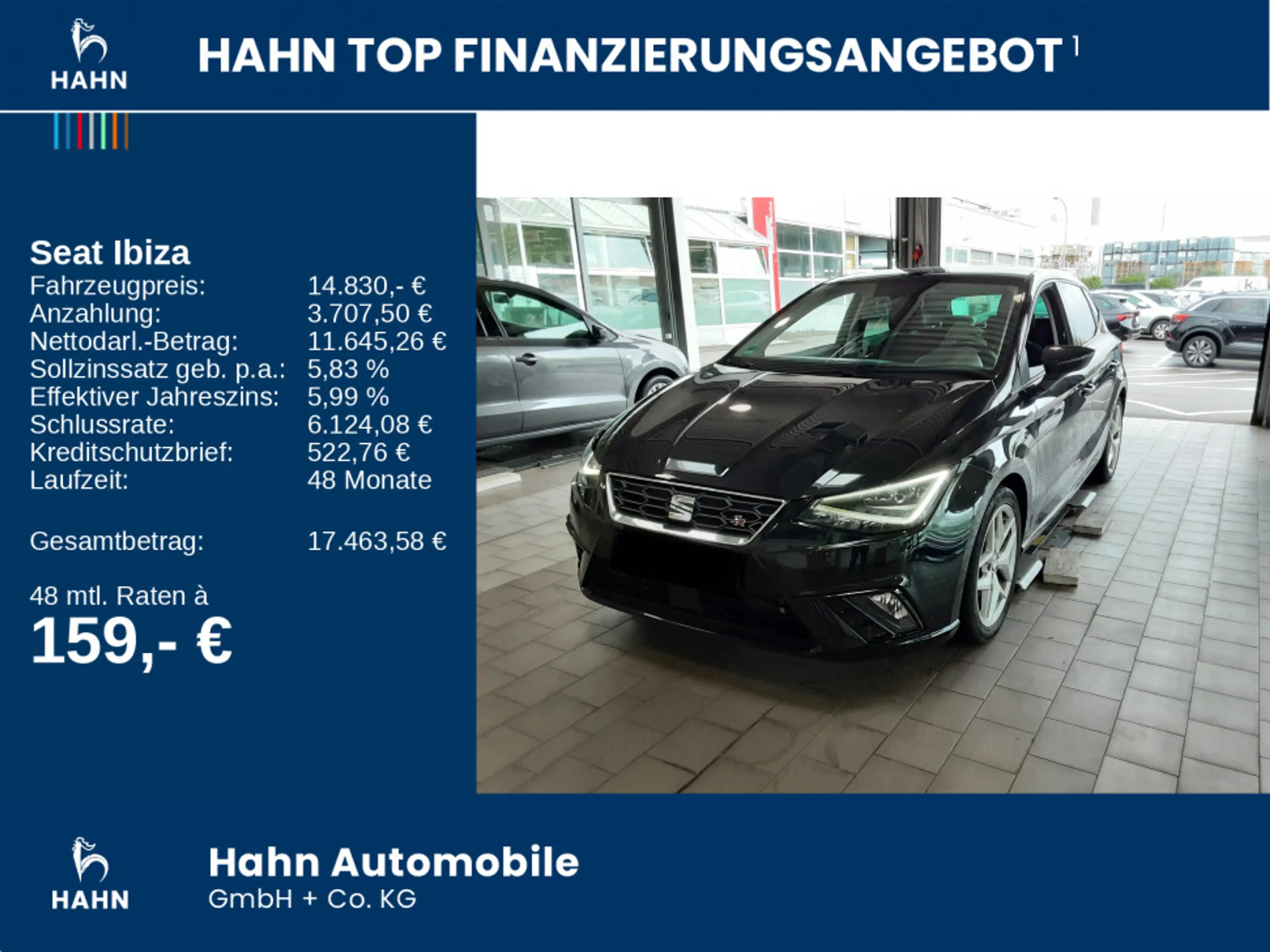 SEAT Ibiza 1.0 TSI FR DSG LED CAM Pano Navi PDC — photo 2