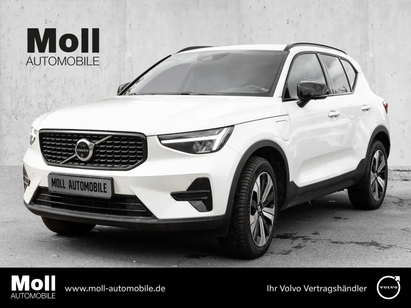 Volvo XC40 Plus Dark Recharge Plug-In Hybrid 2WD T4 Twin Engi Weiß - 1