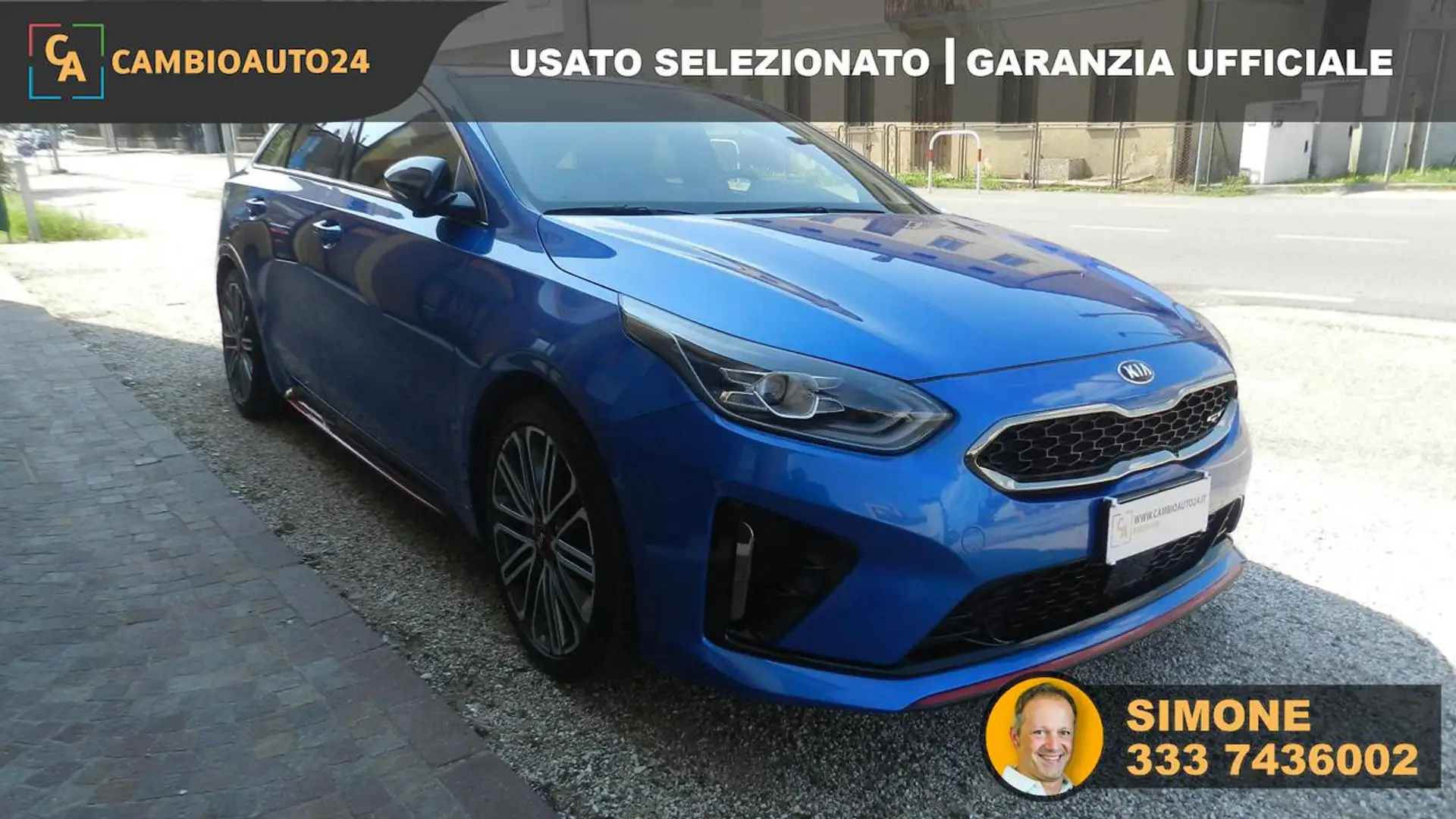 Kia ProCeed / pro_cee'd 1.6 T-GDI DCT GT 204cv Blauw - 2