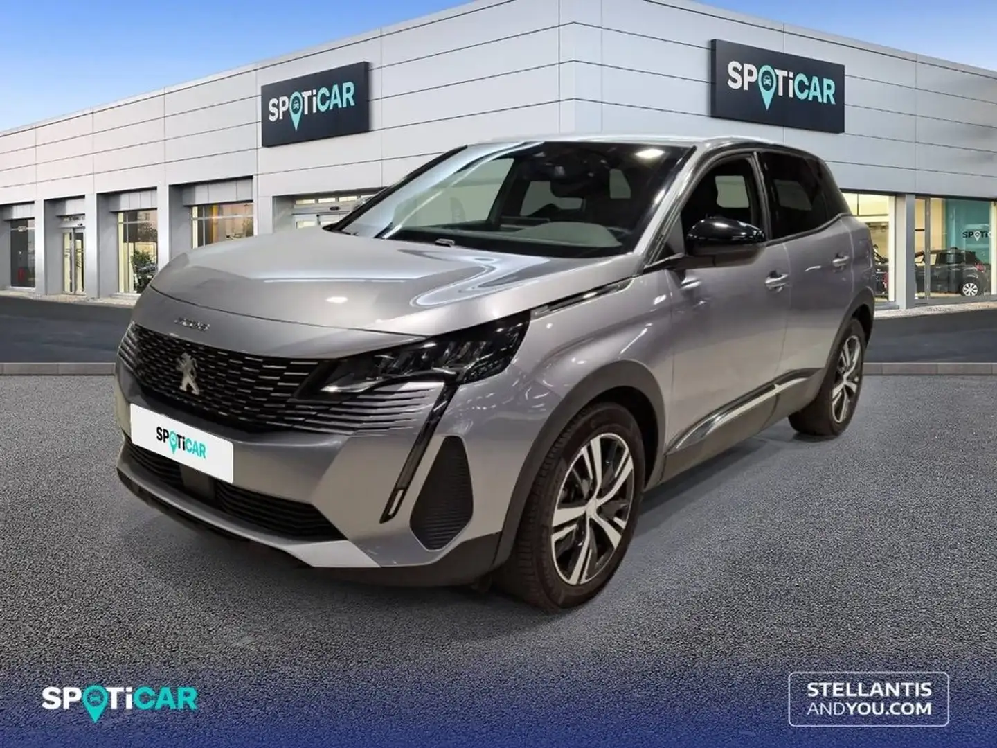 Peugeot 3008 180 e-EAT8 Allure Pack Gris - 1