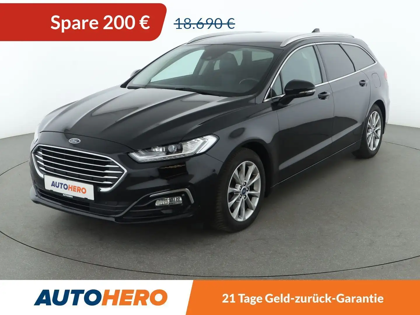Ford Mondeo 2.0 TDCi EcoBlue Titaniumut.*NAVI*LED*CAM*SPUR* Negro - 1