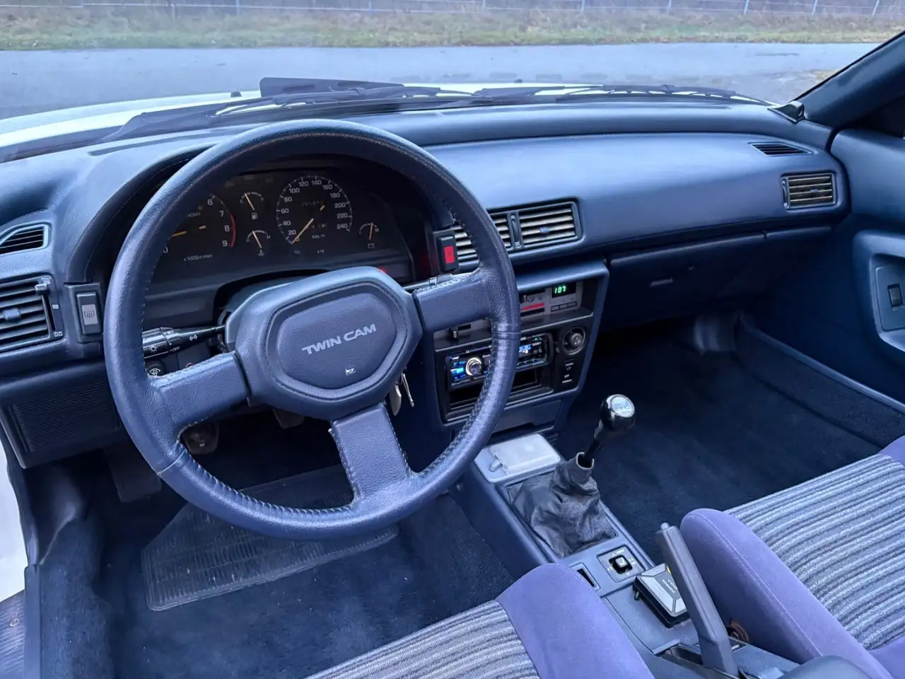 Toyota Celica T 16 Schwan Targa Cabrio aus 1 Hand, foto 12