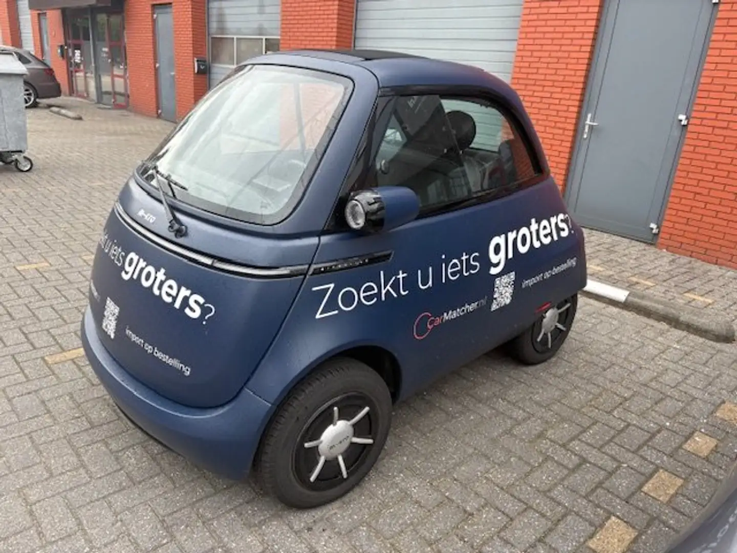 Micro Microlino Competizone Niebieski - 2