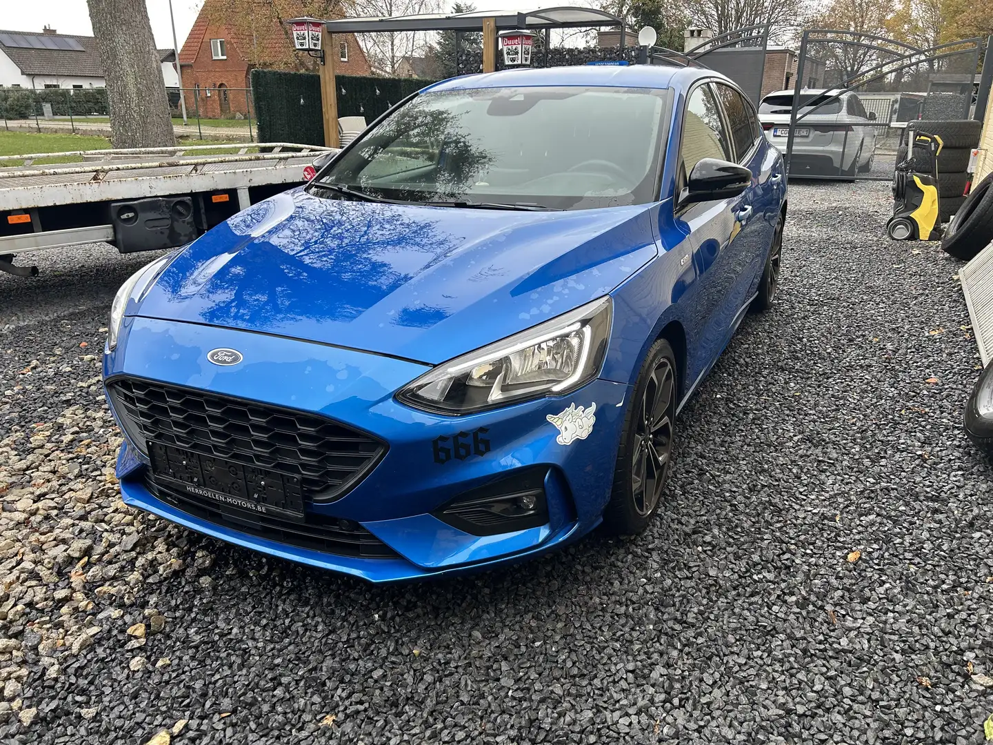 Ford Focus 1.5 EcoBoost Start-Stopp-System ST-LINE Bleu - 1