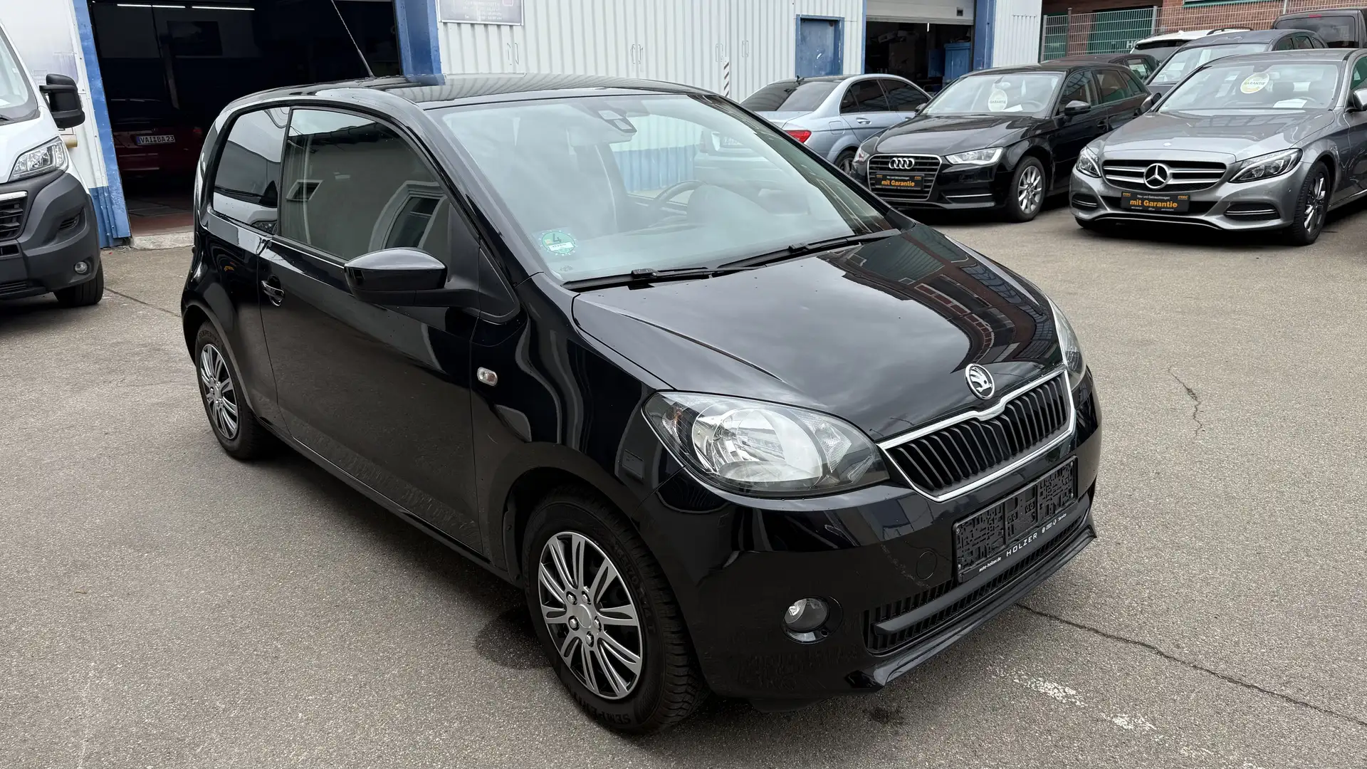 Skoda Citigo Elegance URBAN 2.Hand Klima PDC NEU TÜV Black - 1