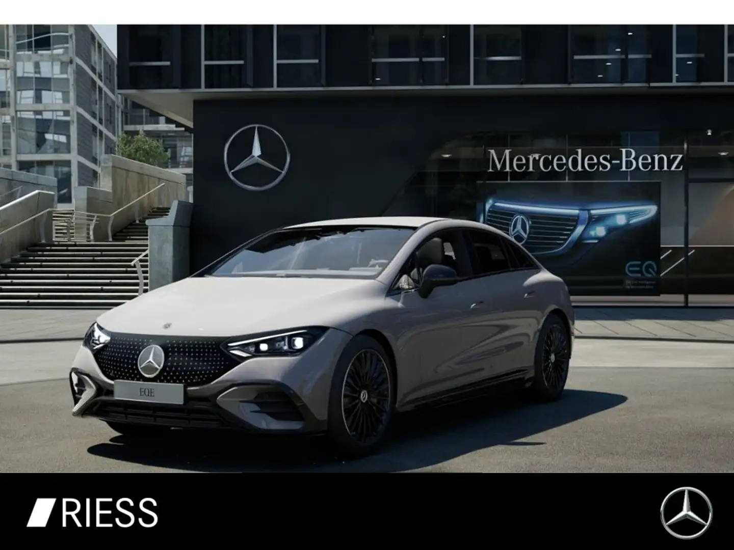 Mercedes-Benz EQE 300 AMG Sport Night Airm Burmes Ambi 21" Gris - 1