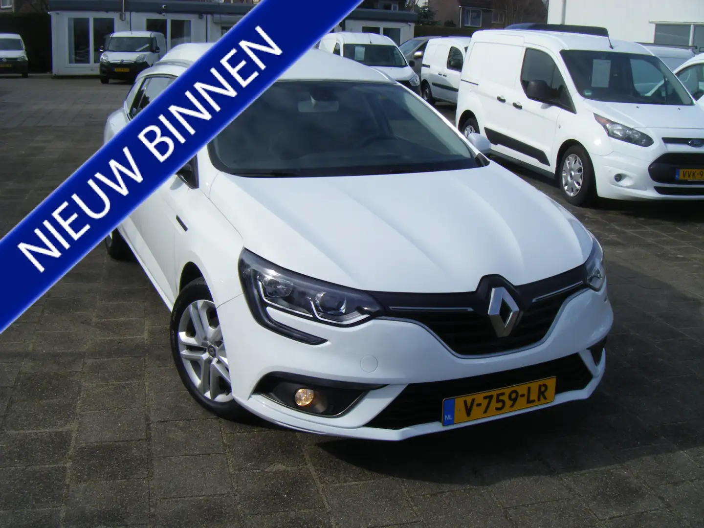 Renault Megane 1.5 dCi Expression S&S VOORZIEN VAN AIRCO+CRUISECO White - 1