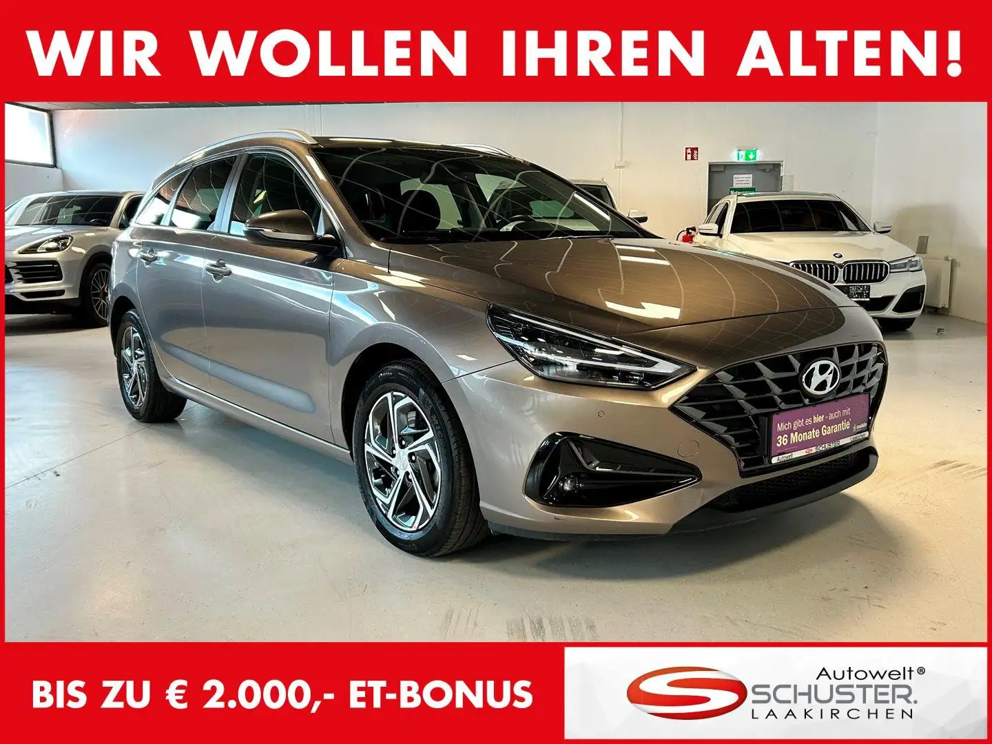 Hyundai i30 CW 1,0 T-GDI *Top-Ausstattung* Bruin - 1