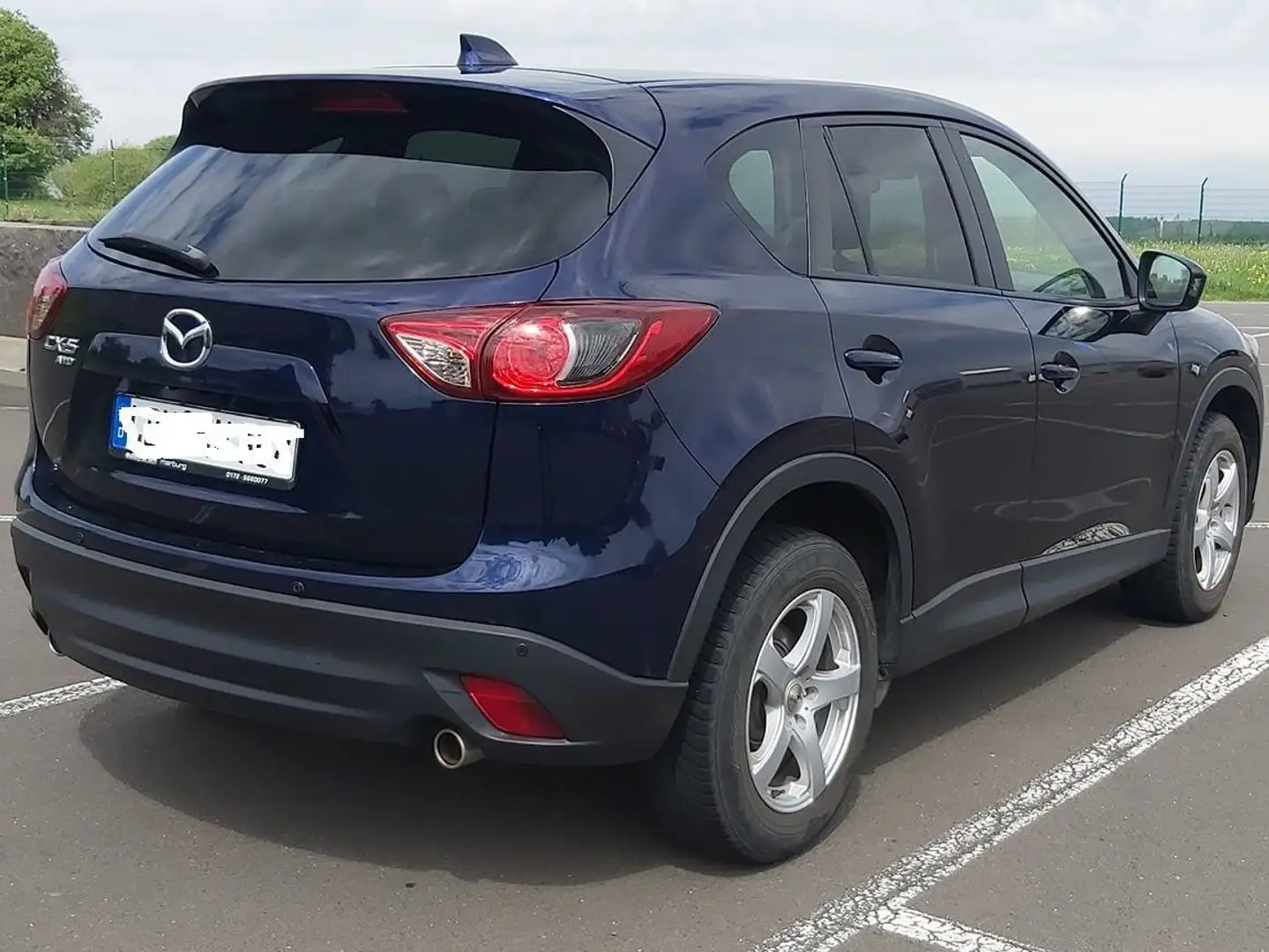 Mazda CX-5 CX-5 Diesel 2.2 SKYACTIV-D AWD Sports-Line Blau - 2