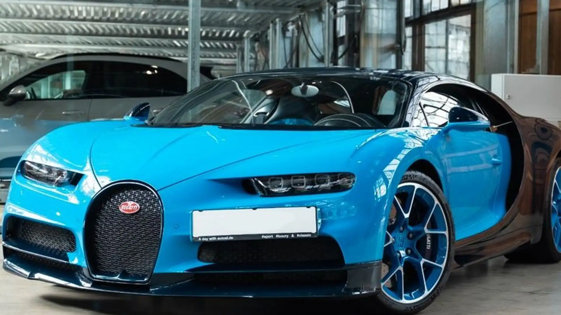 Bugatti Chiron Bleu - 1