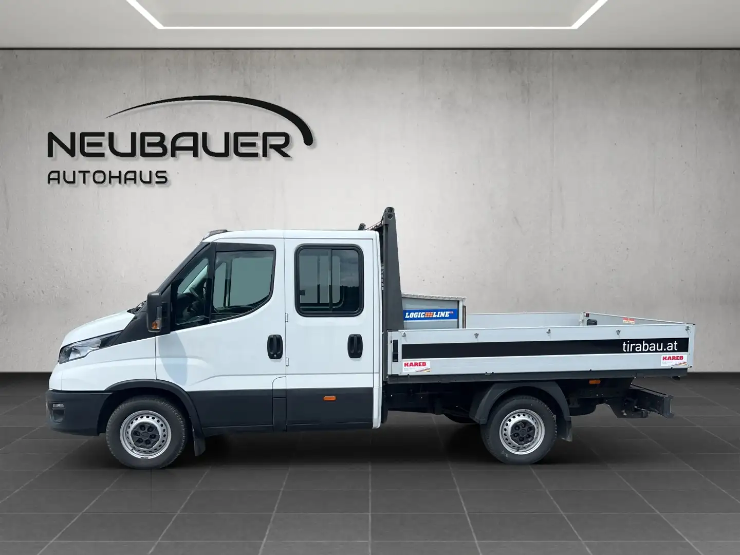 Iveco Daily Doppelkabine Pritschenwagen Blanc - 2