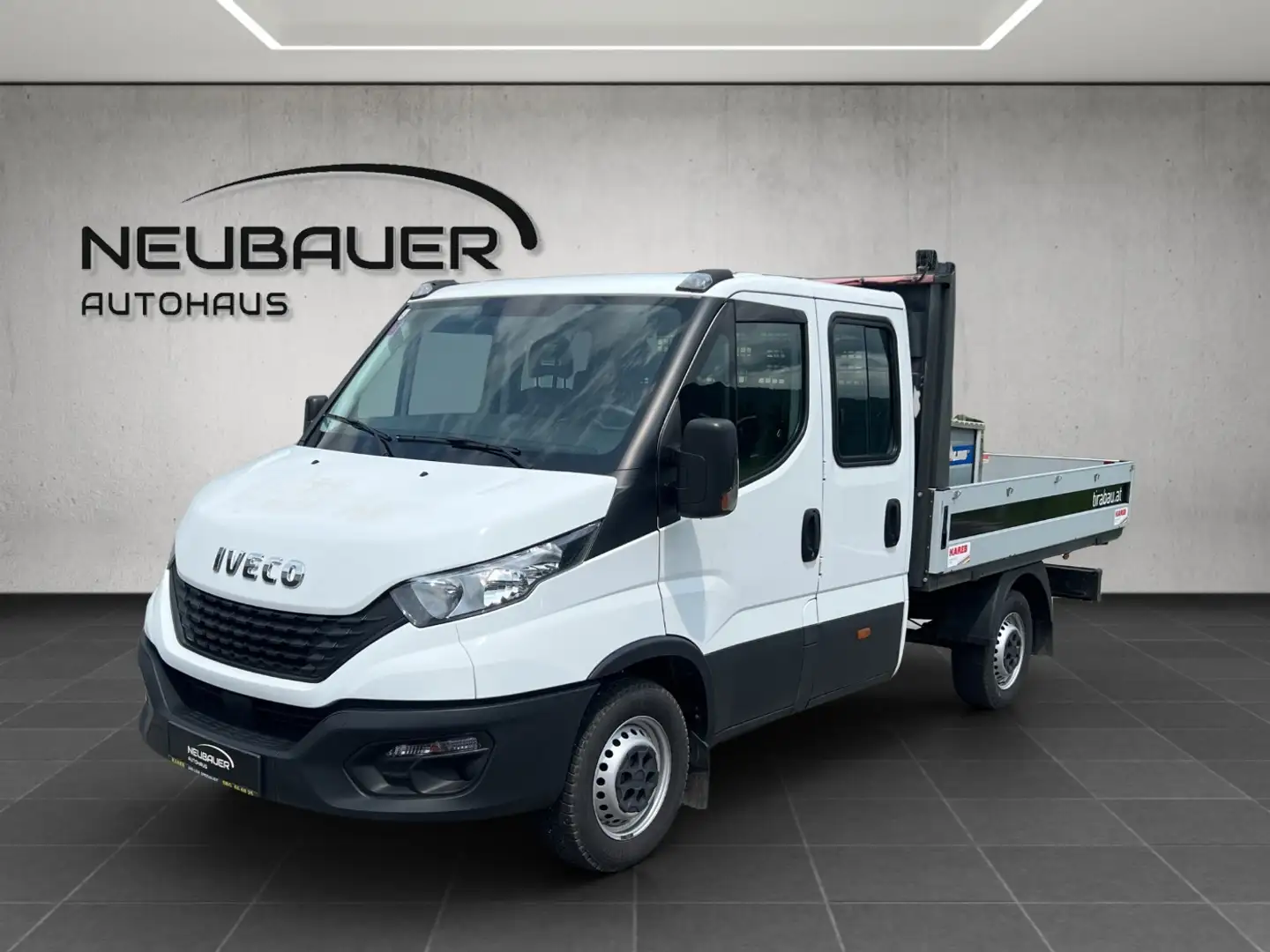 Iveco Daily Doppelkabine Pritschenwagen Blanc - 1