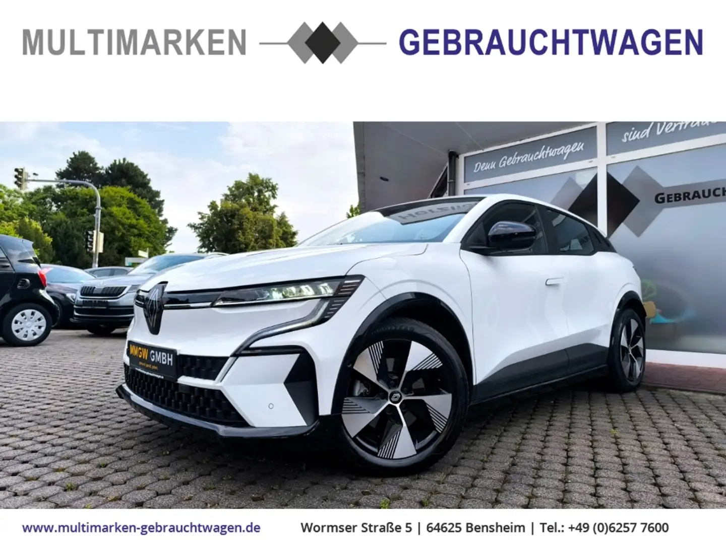 Renault Megane E-Tech Electric Equilibre EV40 130HP LED/CarPlay Weiß - 1