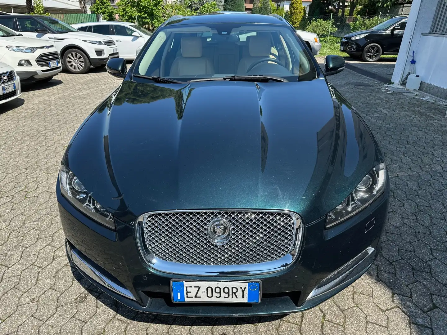 Jaguar XF Sportbrake 2.2d Luxury 200CV*EURO5B*FULL OPTIONAL Verde - 2