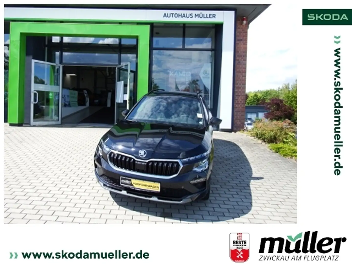 Skoda Kamiq Selection 1.5TSi 110kW DSG Matrix pACC Schwarz - 1