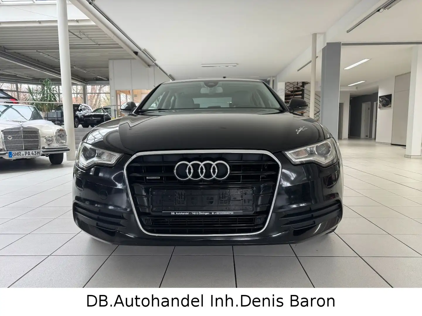 Audi A6 Lim. 3.0 TDI quattro Xenon AHK Navi HUD PDC Negro - 2