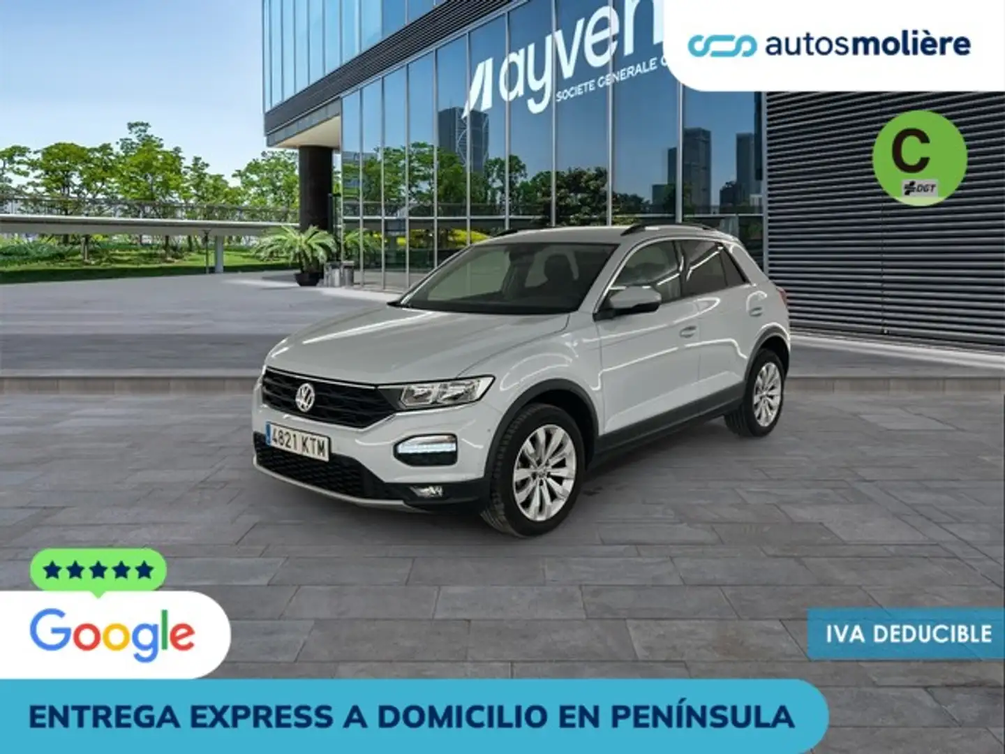 Volkswagen T-Roc 1.5 TSI Advance Plateado - 1
