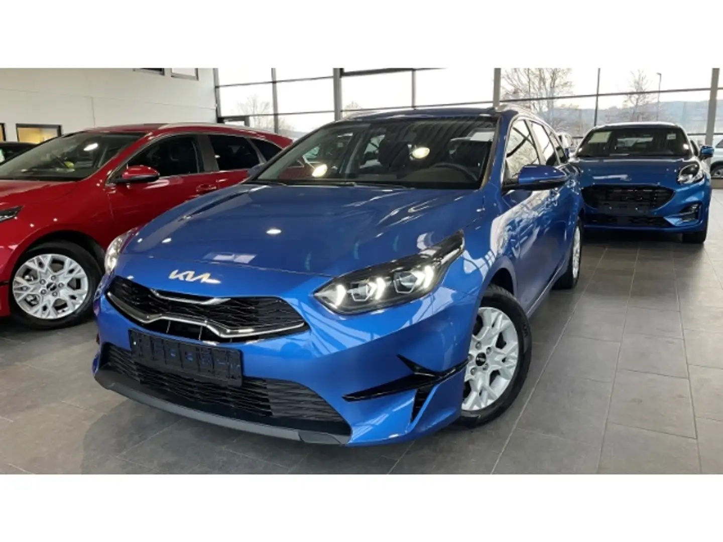 Kia Ceed SW / cee'd SW 1.5 T-GDI Navi LED Kamera DAB CarPlay SHZ LenkradH Blau - 1