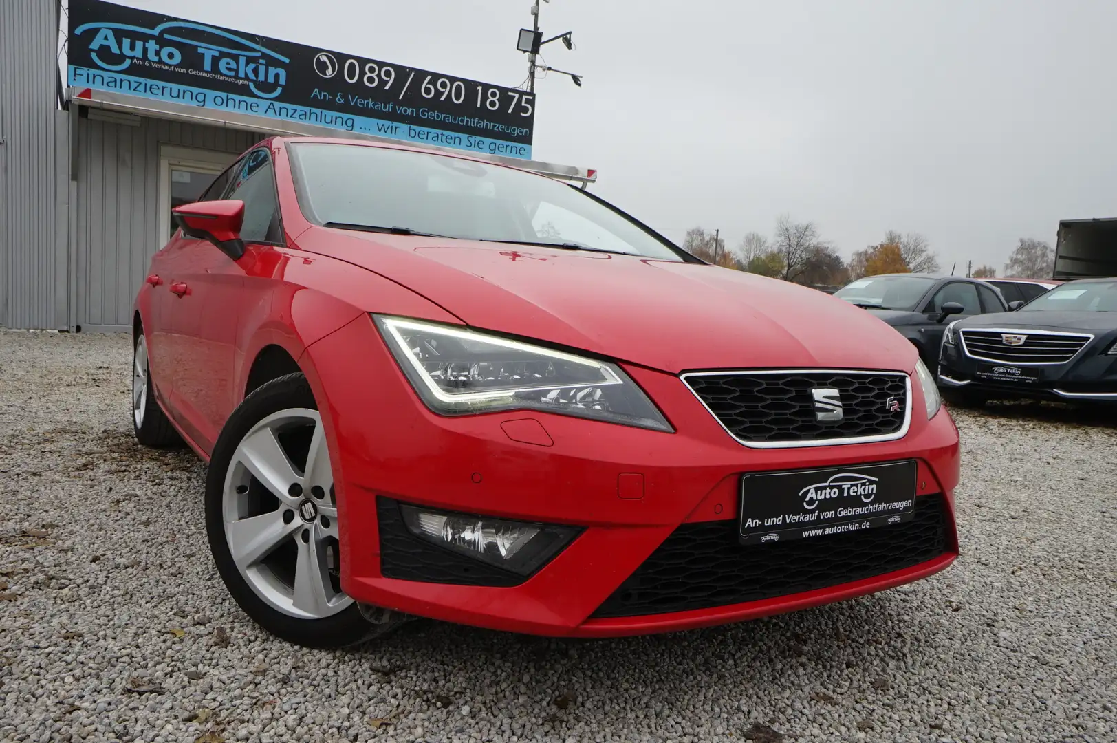 SEAT Leon 2.0 TDI FR-Line |LED| |Navi| |KD lückenlos| Rot - 1