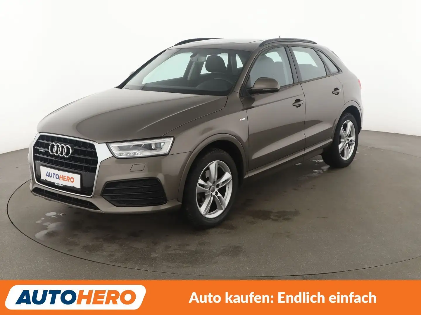 Audi Q3 2.0 TFSI quattro Aut.*NAVI*LED*TEMPO*PDC* Braun - 1