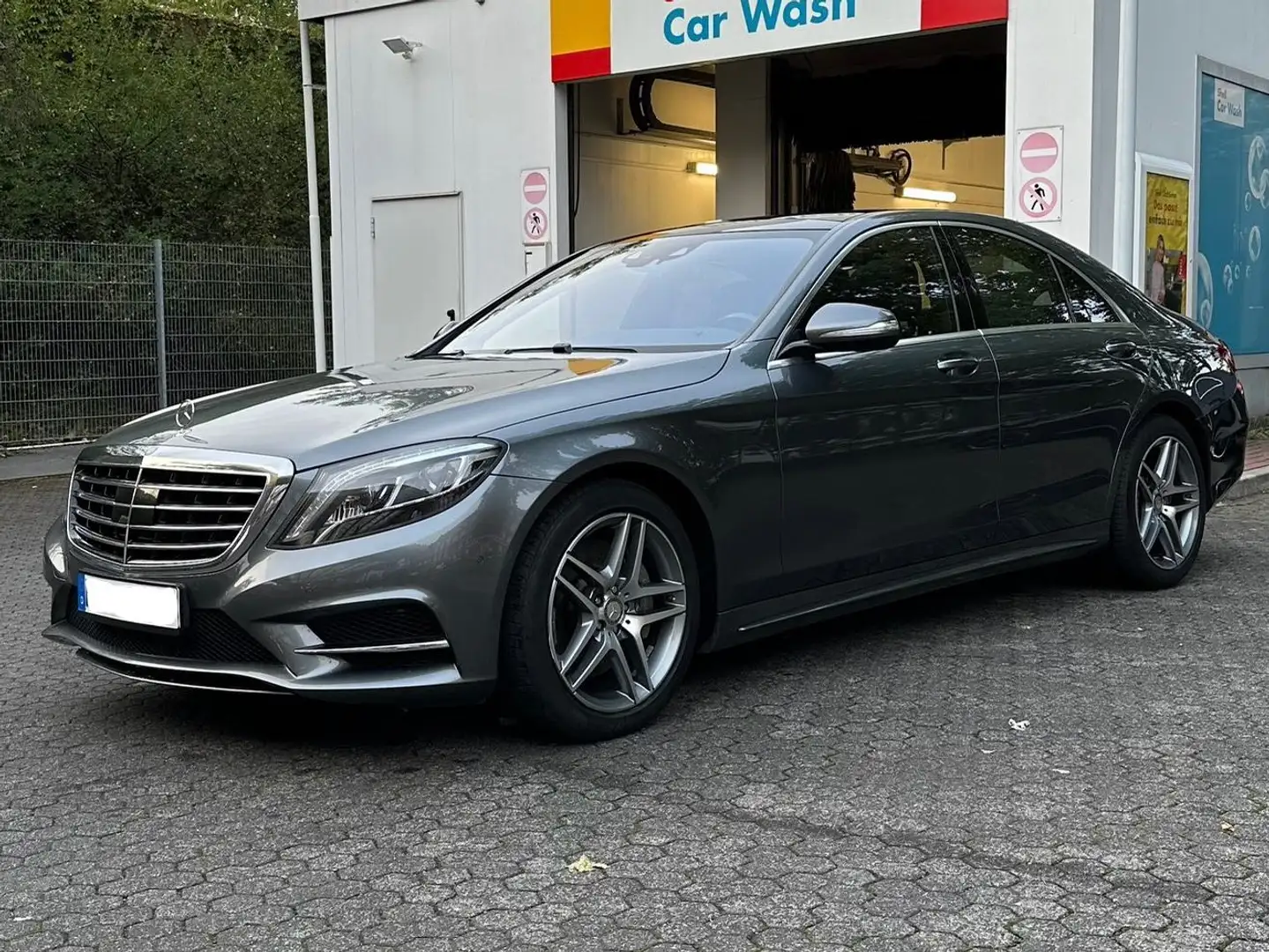Mercedes-Benz S 400 AMG Line | Burmester | 4Matic 7G-TRONIC Plateado - 1
