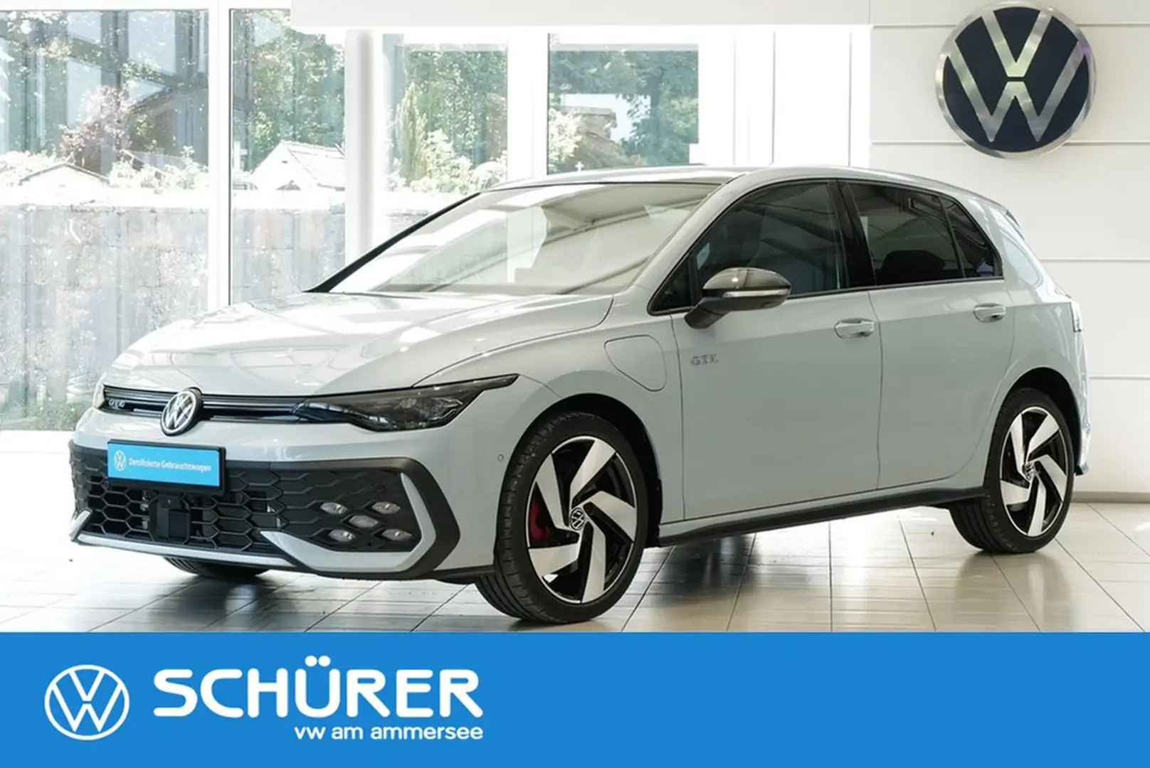 Volkswagen Golf VIII GTE Pano Leder AHK 360° IQ-Light DCC ACC Blau - 1