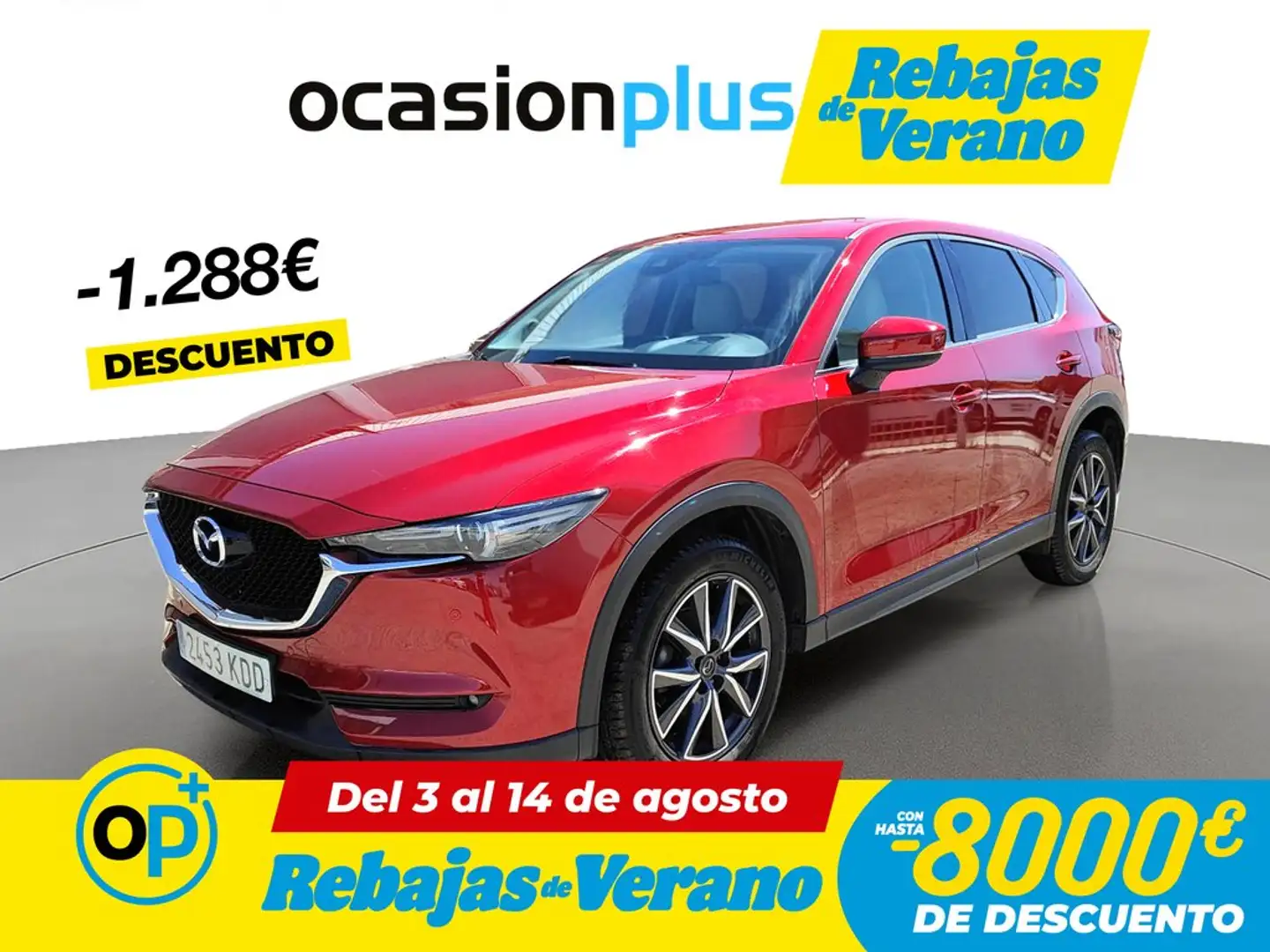 Mazda CX-5 2.0 Zenith White Leather 4WD Aut. 118kW Rojo - 1