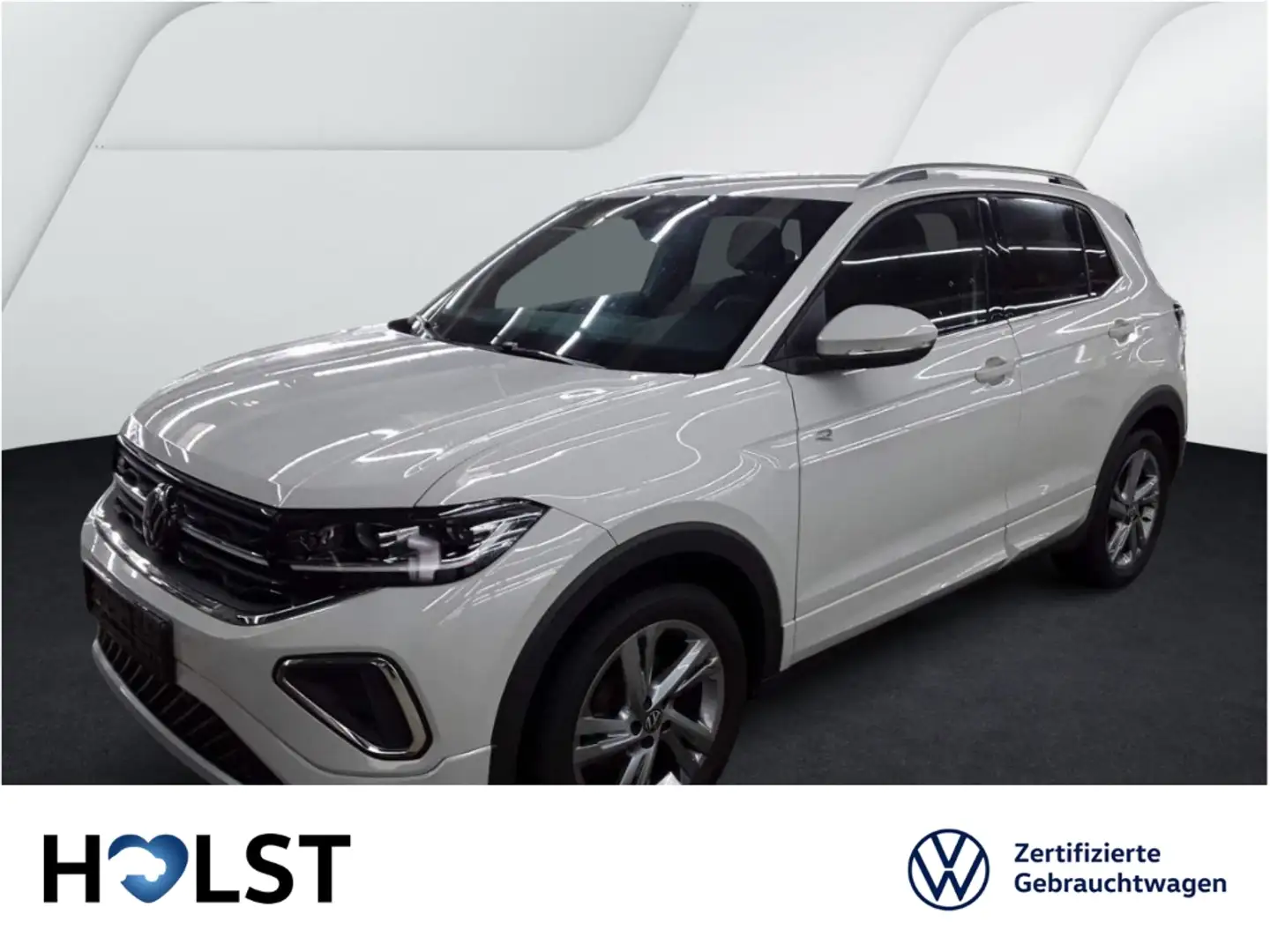 Volkswagen T-Cross 1.5TSI DSG R-Line IQ.DRIVE AHK GJR RüFaKa Grau - 2