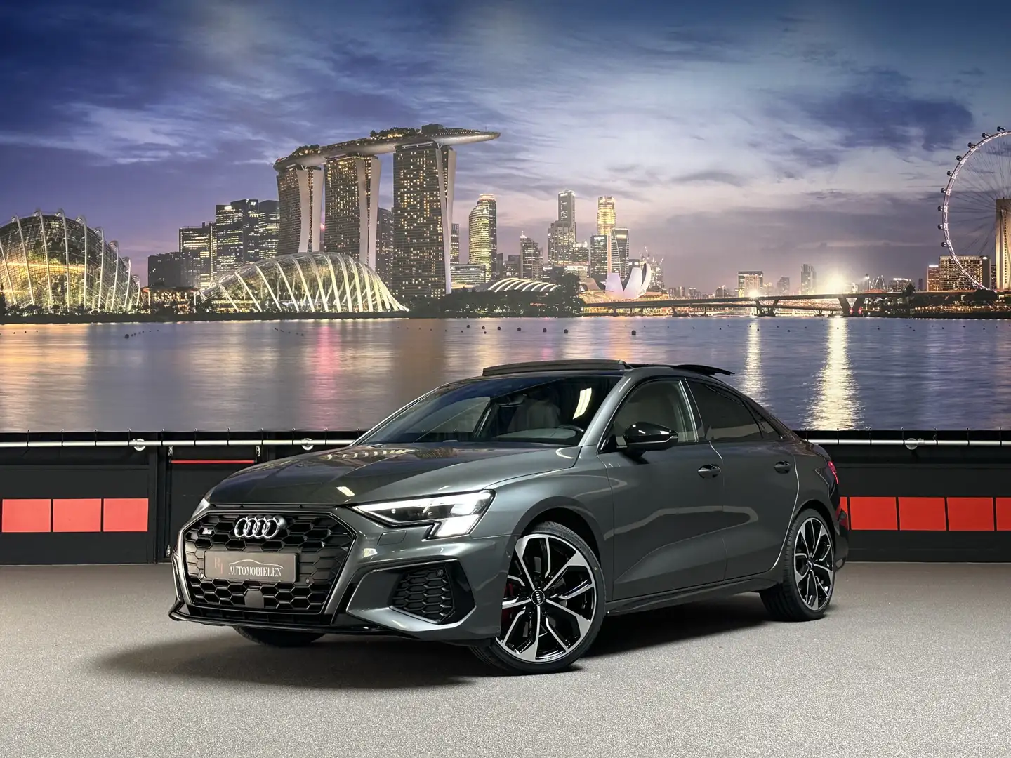 Audi S3 Limousine 2.0 TFSI S3 quattro |B&o|RS-Seats|Panora Grijs - 1