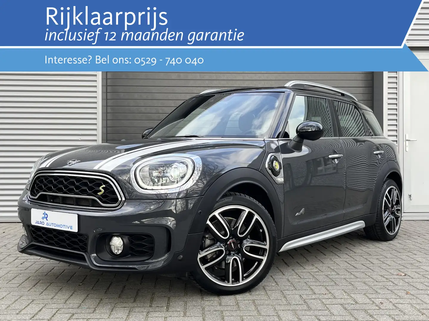 MINI Cooper SE Countryman ALL4 Chili | John Cooper Works | Automaat | Panora Grijs - 1