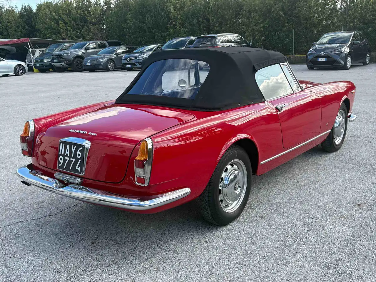 Alfa Romeo Spider 2600 TOURING SUPERLEGGERA-RESTAURO COMPLETO-, foto 2