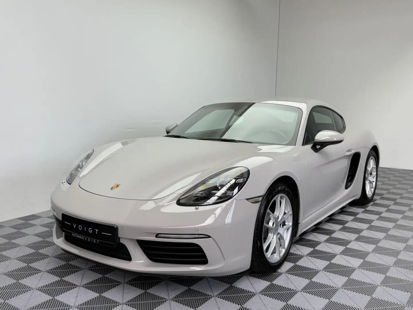 Porsche Cayman |2.Hand|Approved|PDLS+|14-Wege|PASM|DAB| siva - 2