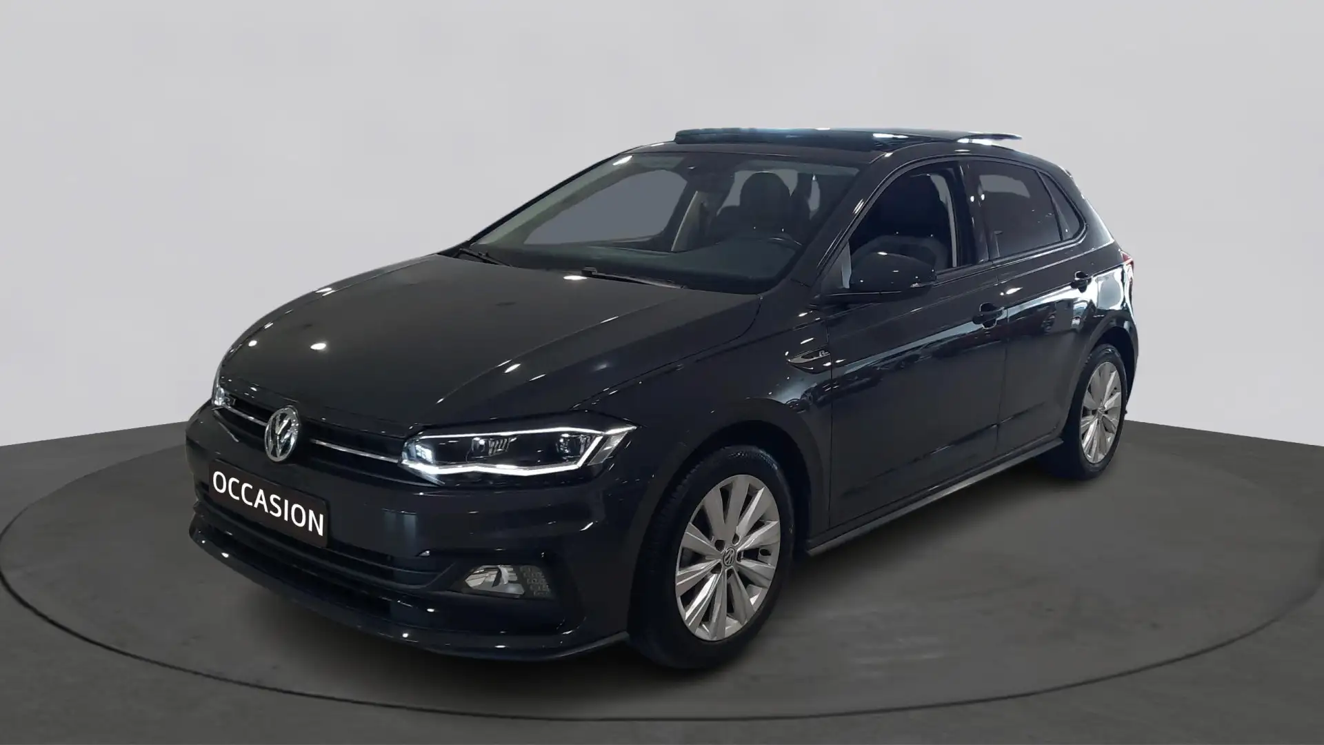 Volkswagen Polo 1.0 TSI Highline R Line Executive Advance / Panora Grijs - 1