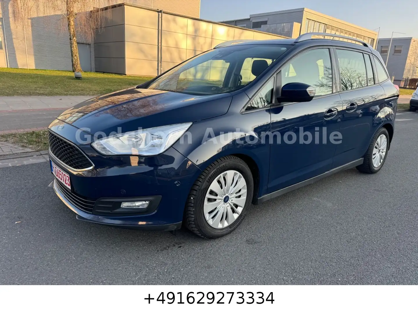 Ford Grand C-Max Grand C-MAX Cool & Connect 7 Sitzer/Navi/Tem/PDC Albastru - 1