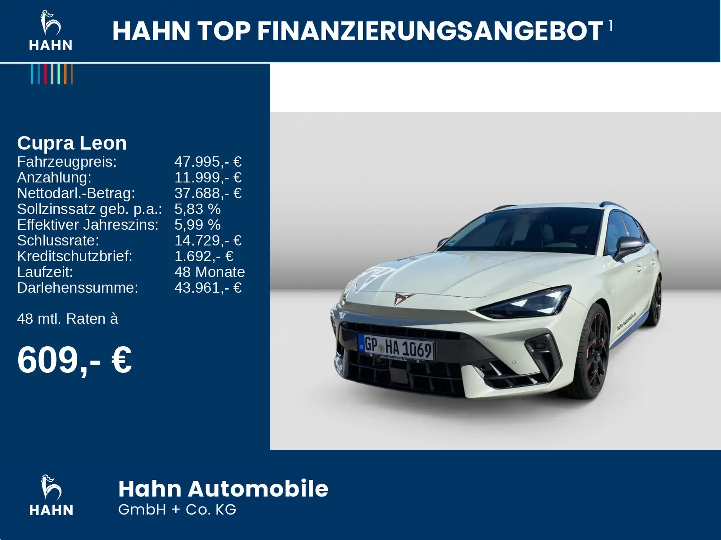 CUPRA Leon Sportstourer VZ 2.0TSI DSG 4Drive 333PS*AHK Grijs - 2