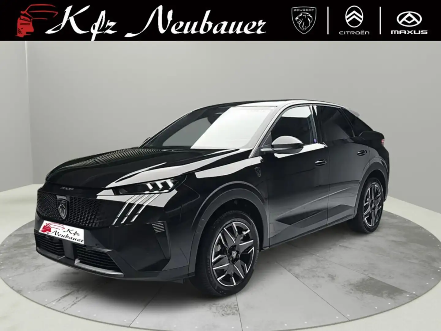 Peugeot 3008 Hybrid 145 e-DCS6 Schwarz - 1