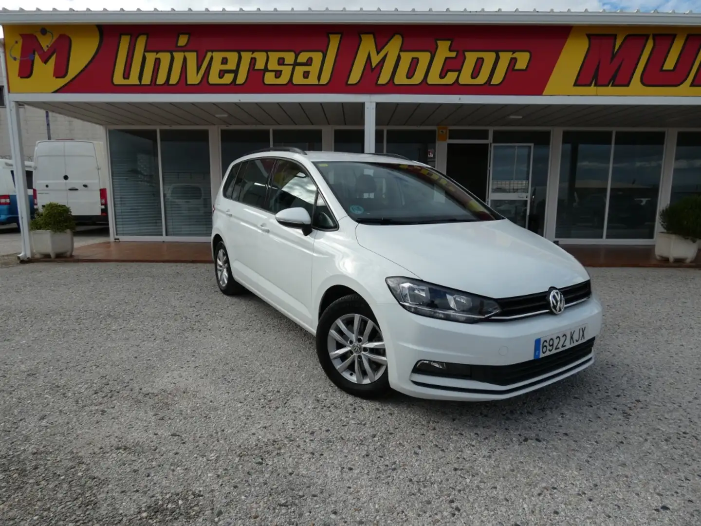 Volkswagen Touran 1.6TDI Business and Navi Edition 85kW Blanc - 1