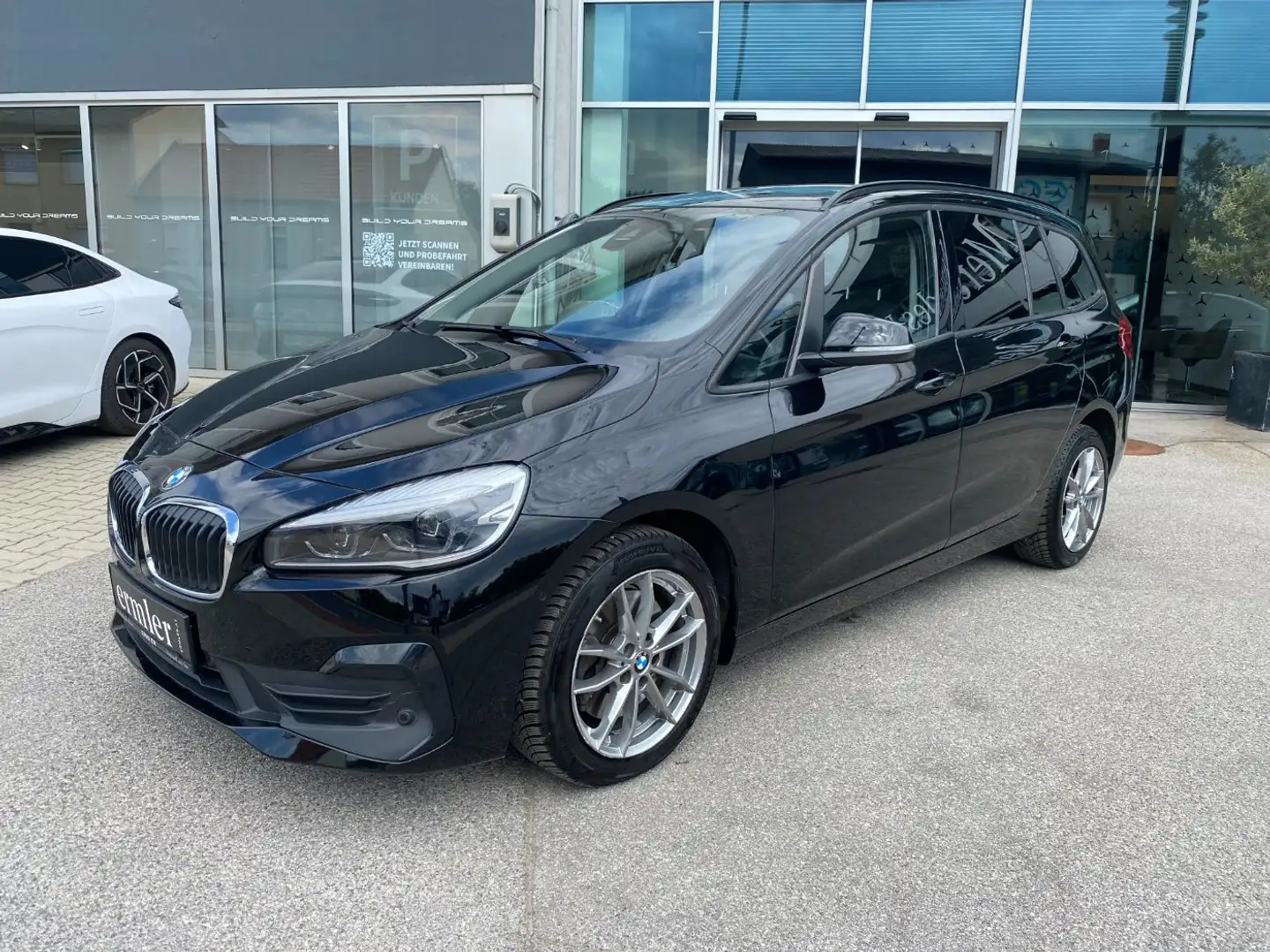 BMW 218 d Gran Tourer Schwarz - 2
